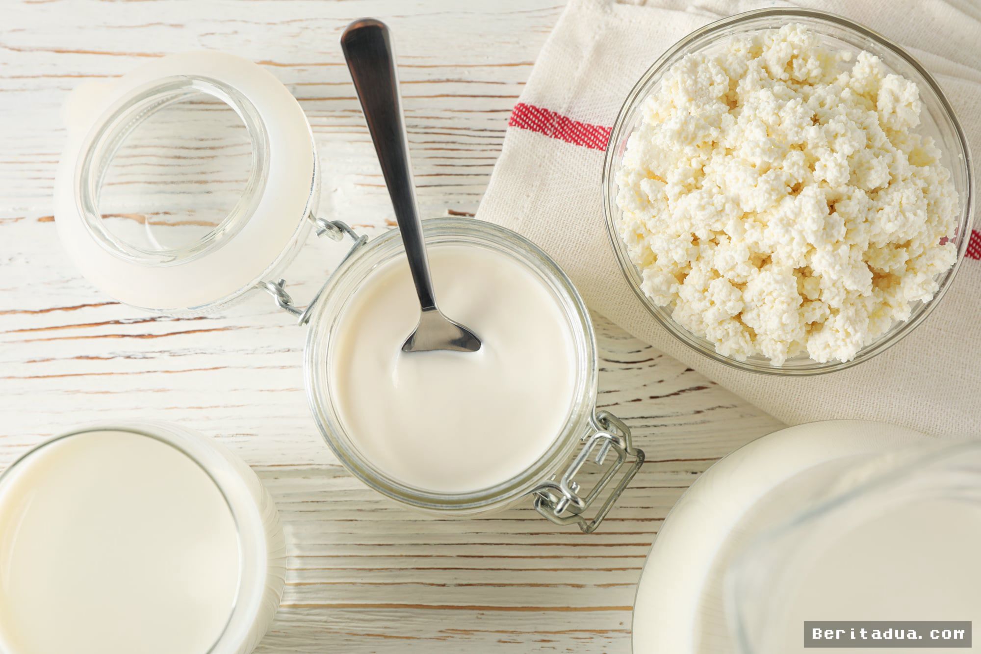JAKARTA — Keju Cottage Ungguli Yoghurt Yunani dalam Kandungan Protein
