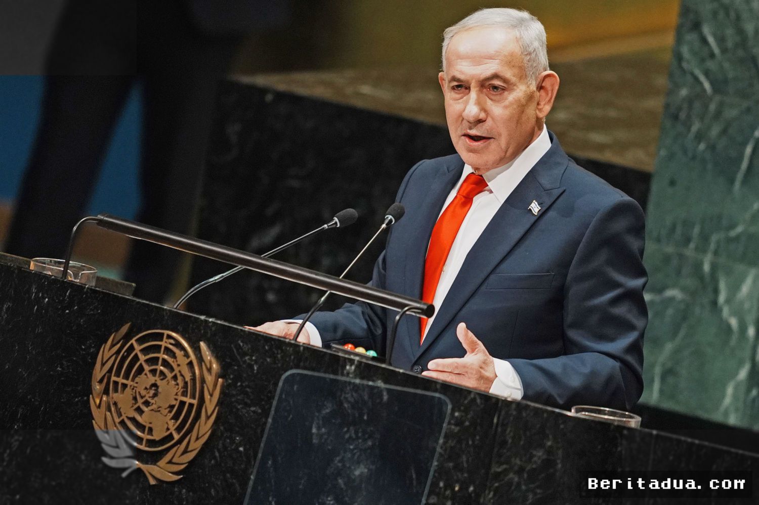 NEW YORK — Netanyahu Tolak Tuduhan Genosida di Hadapan Sidang Majelis Umum PBB