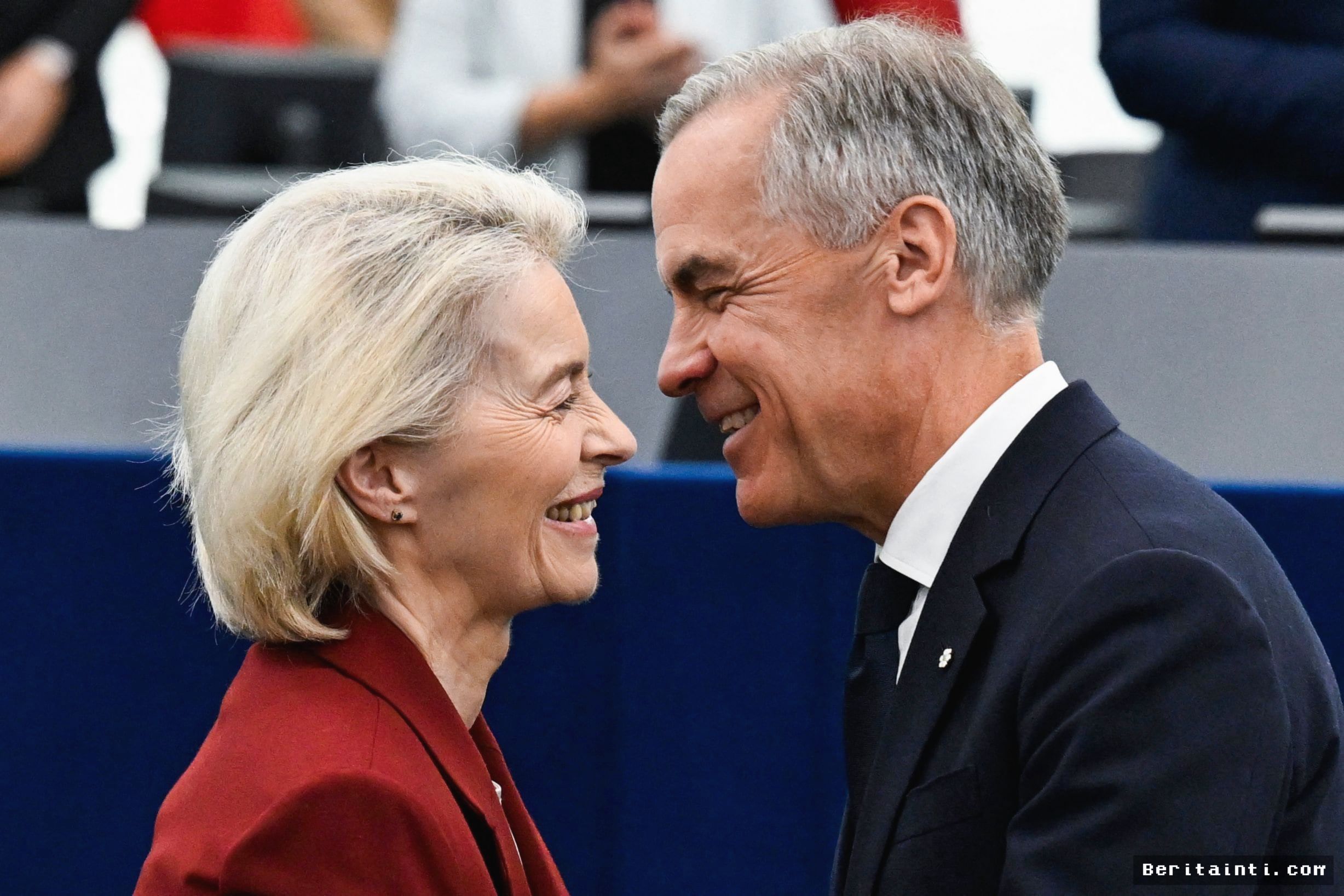 ESTRASBOURG — Mark Carney Tegaskan Kanada Bebas Bersepakat dengan Uni Eropa