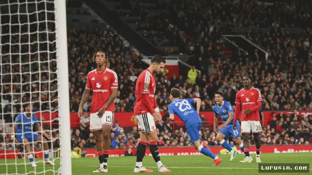 Manchester United Tersingkir dari Carabao Cup Usai Dilibas Brighton