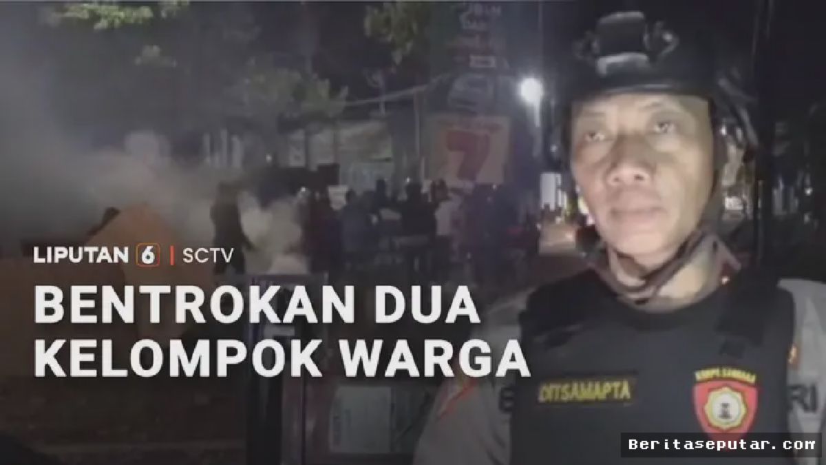 Makassar — Dua Kelompok Warga Bentrok Pakai Molotov dan Busur