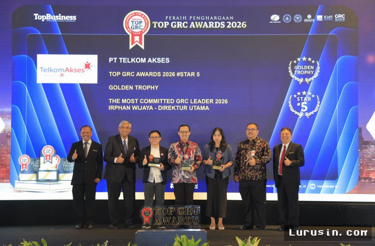 JAKARTA — Telkom Akses Sabet Tiga Penghargaan TOP GRC 2026