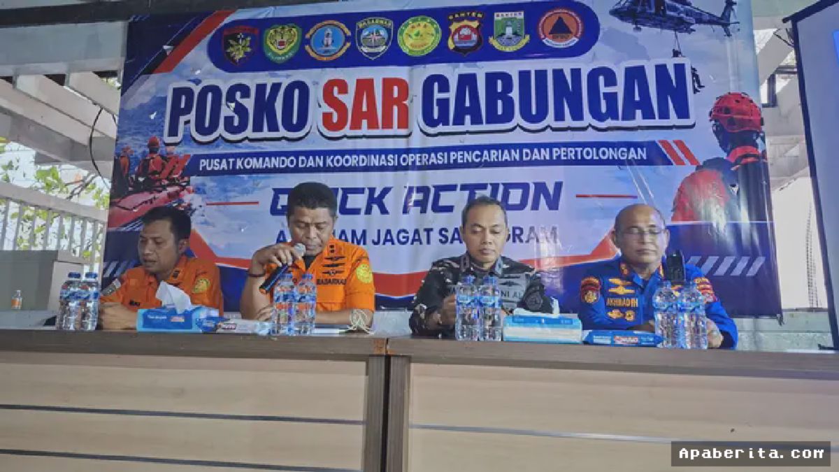 JAKARTA — Basarnas Jelaskan Alasan Penyelaman Cari Jurnalis Hilang Ditunda