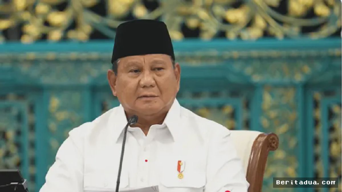 JAKARTA — Presiden Prabowo Pimpin Sidang Kabinet Paripurna di Istana