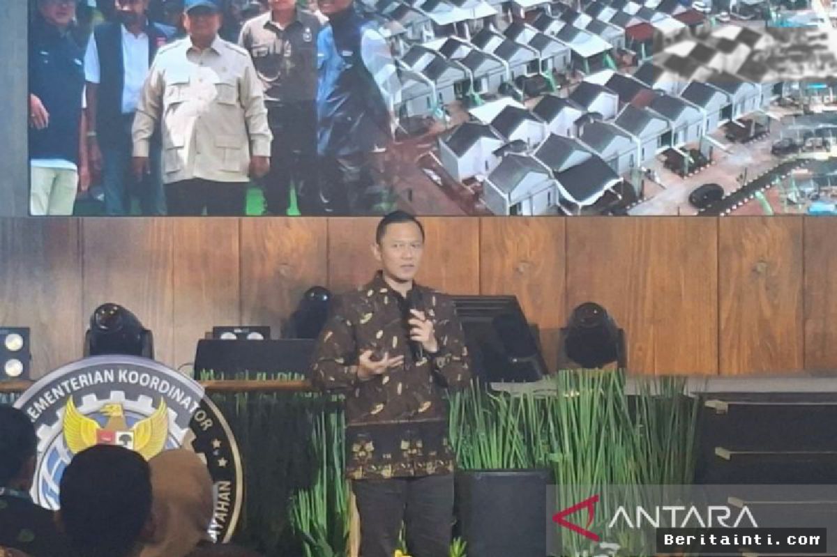 JAKARTA — AHY Tegaskan Gerakan ASRI Saling Dukung Program 3 Juta Rumah