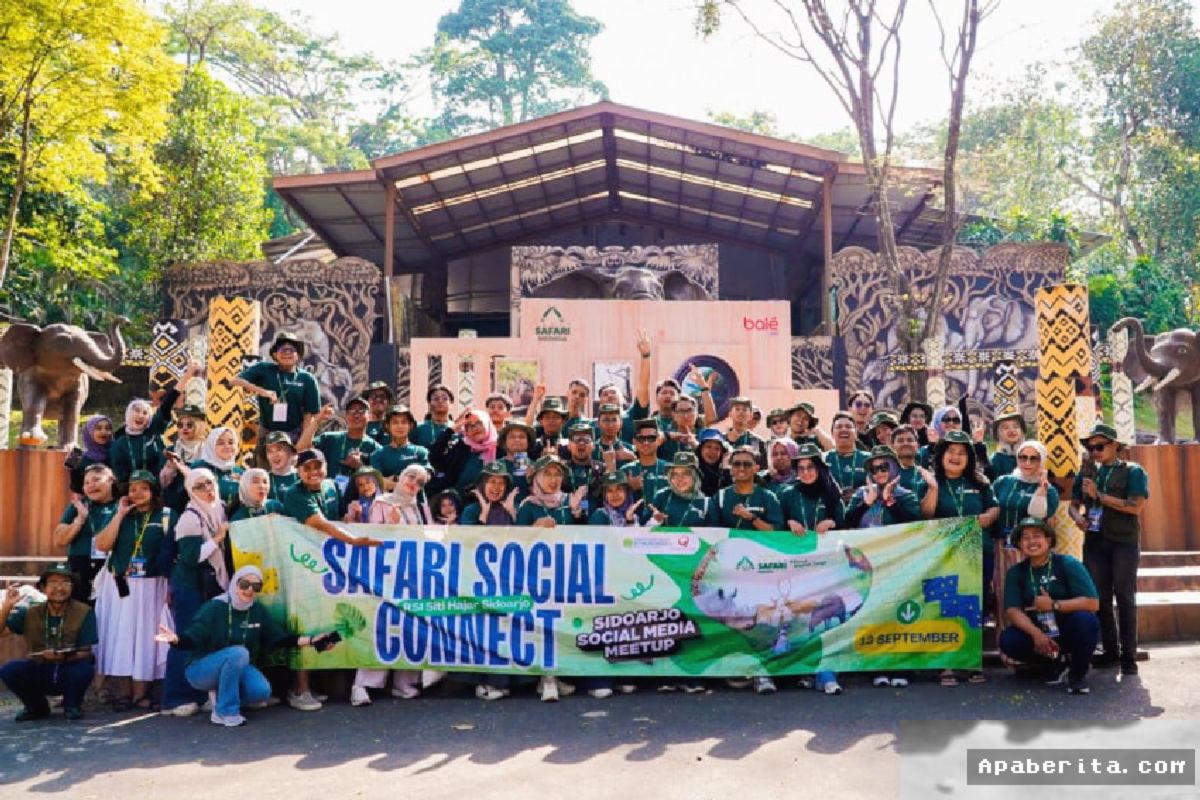 PASURUAN — 100 Kreator Sidoarjo Eksplorasi Taman Safari Prigen