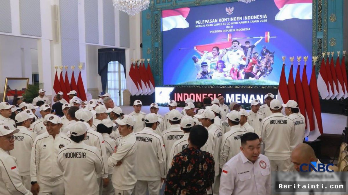 Prabowo Lepas Kontingen Asian Games 2026, Janjikan Bonus Rp3 Miliar