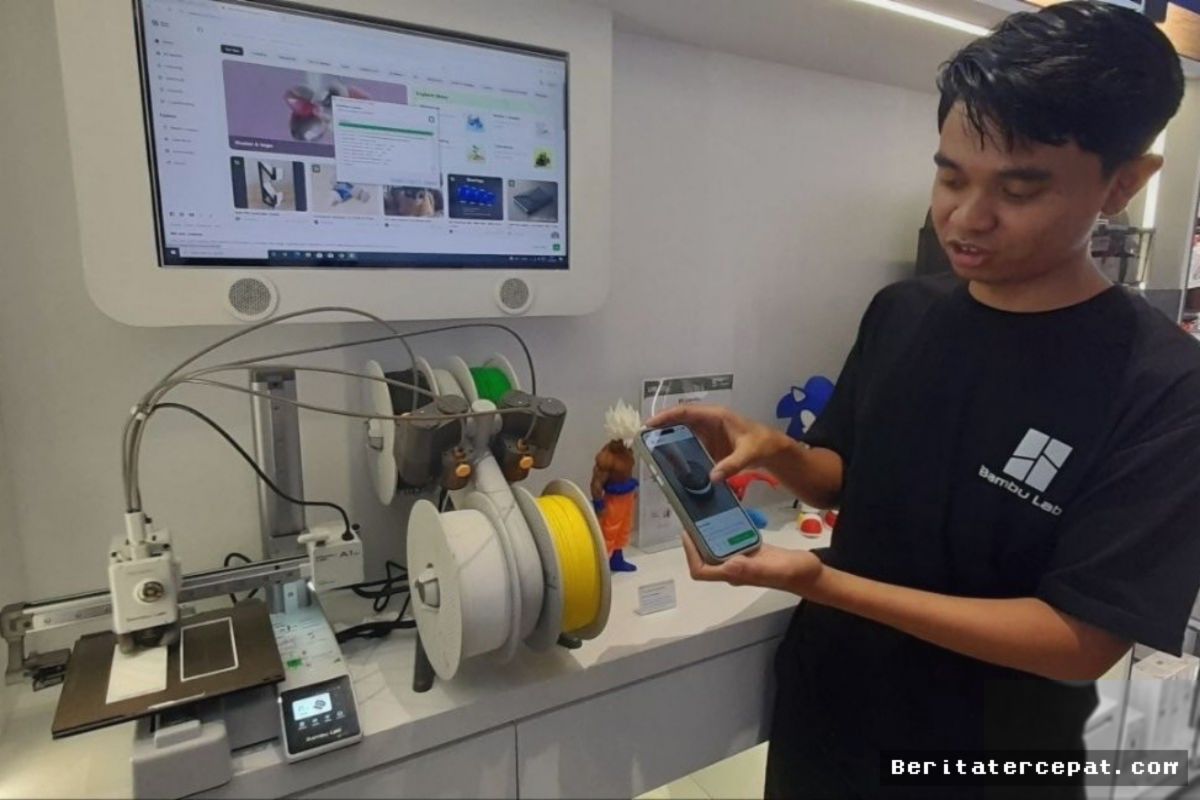 YOGYAKARTA — Teknologi 3D Printing Makin Diminati UMKM dan Pelajar Yogyakarta