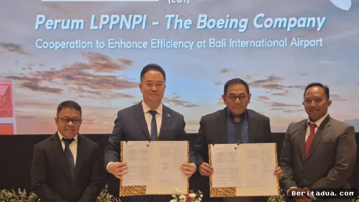 AirNav Indonesia Gandeng Boeing Optimalkan Penerbangan Bali Lewat Teknologi 4D