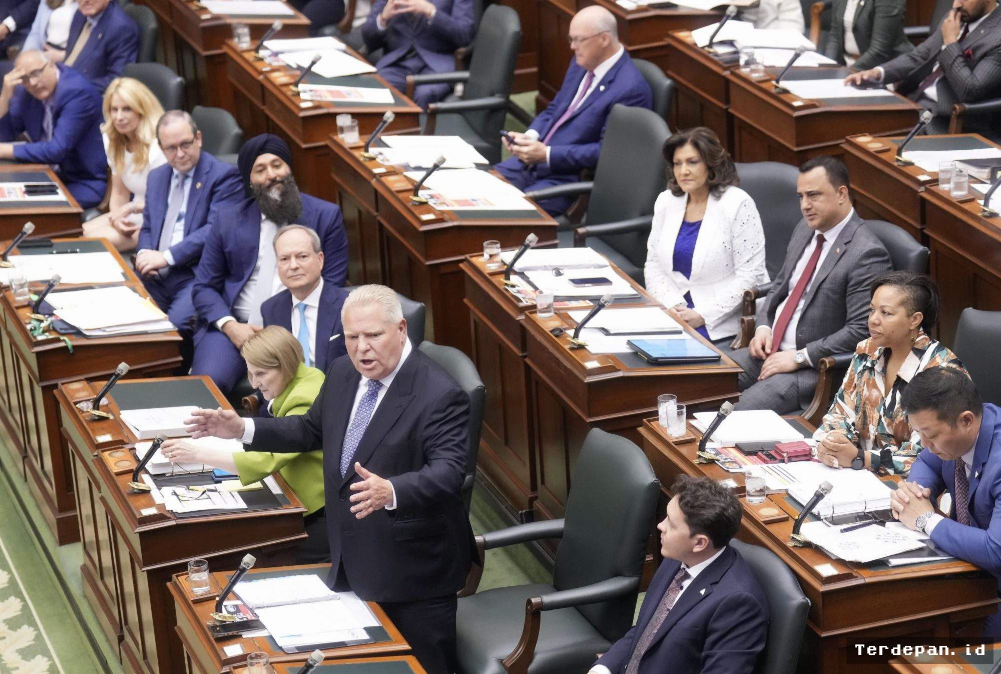 ONTARIO — Pemerintah Doug Ford Tunda Sidang Parlemen Hingga Oktober