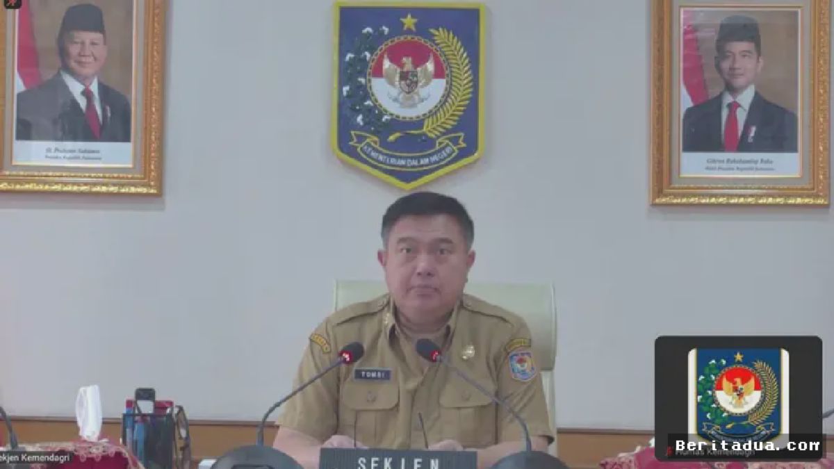 Sekjen Kemendagri Tomsi Tohir Buka Pelatihan Kepemimpinan Gelombang V