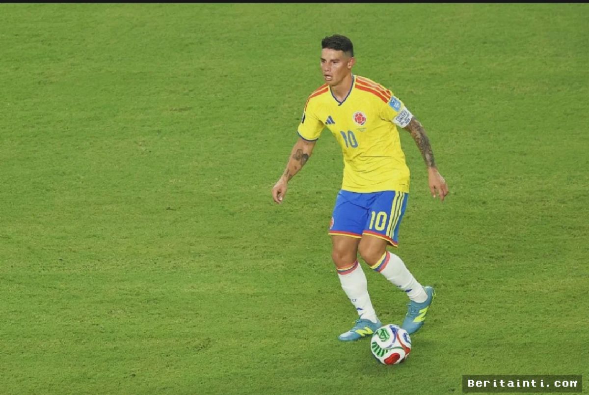 James Rodriguez Resmi Pensiun dari Timnas Kolombia Setelah 15 Tahun