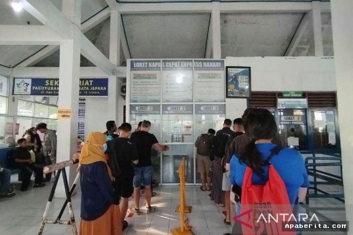JEPARA — Pergerakan Penumpang Karimunjawa Tembus 190 Ribu Orang