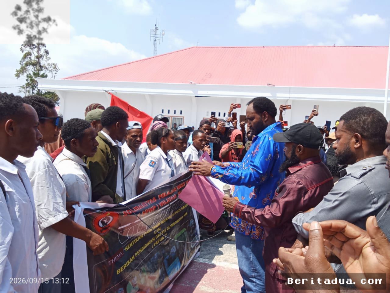 Pelajar Papua Pegunungan Tolak Program MBG dan Tuntut Pendidikan Gratis