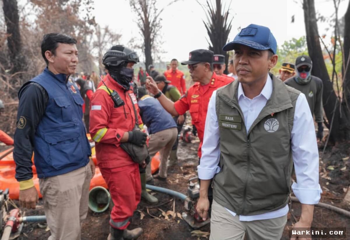 Menhut Raja Juli Beberkan Instruksi Prabowo Terkait Penanganan Karhutla Nasional