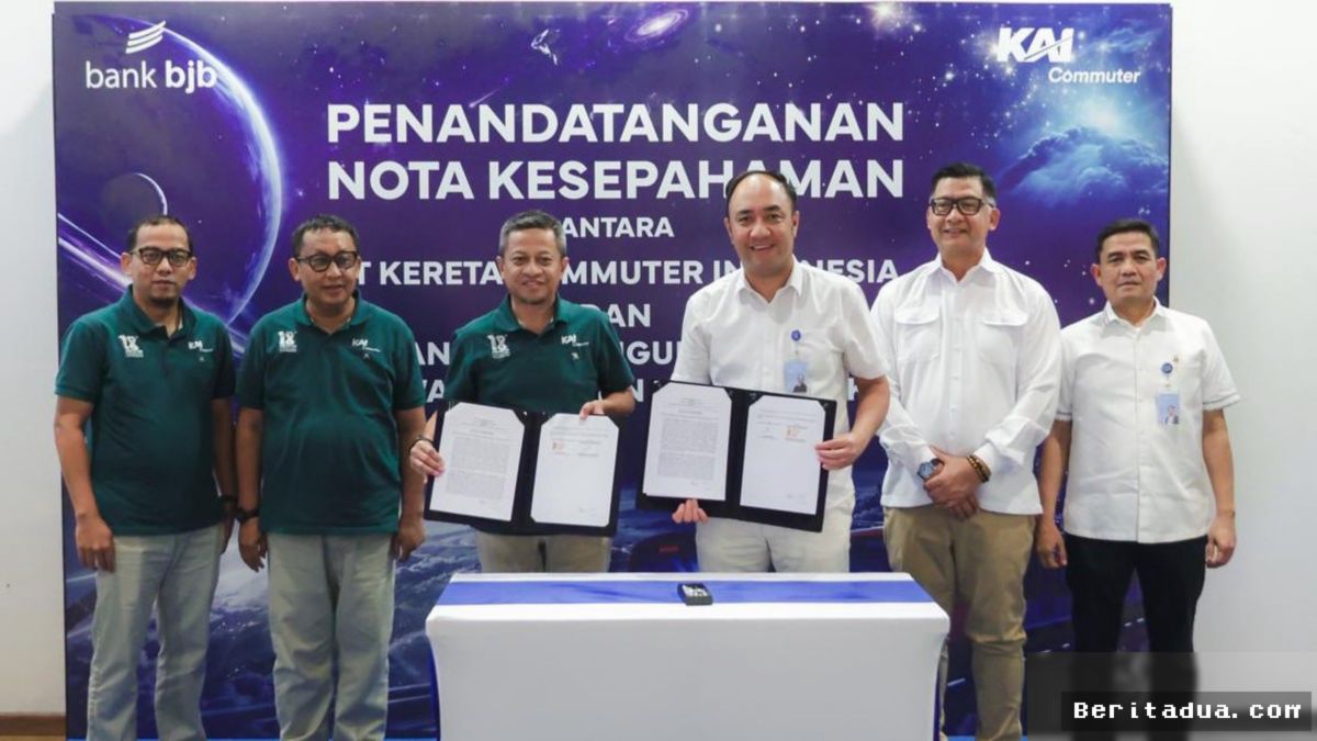 bank bjb Gandeng KAI Commuter Perkuat Pembayaran Digital Transportasi