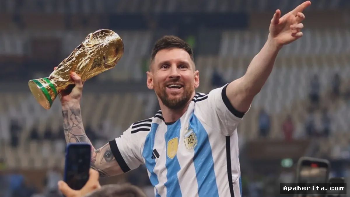 BUENOS AIRES — Lionel Messi Jalani Laga Perpisahan Timnas Argentina Bulan Depan