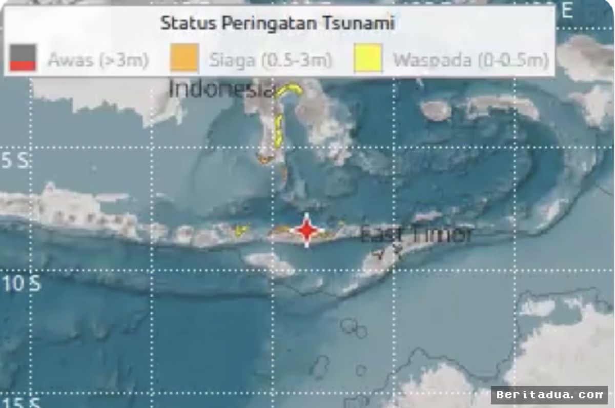 BMKG Catat 15.722 Gempa Susulan Pascalindu Flores Magnitudo 7,7