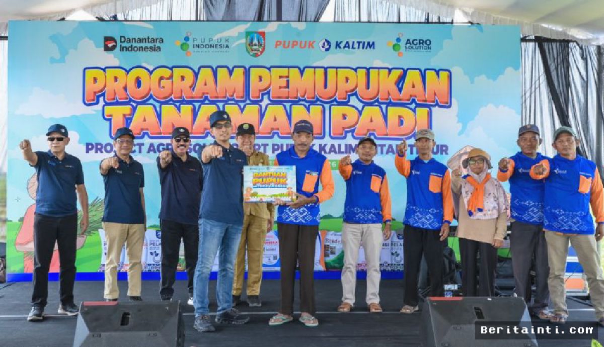 Pupuk Kaltim Terapkan Pemupukan Berimbang Padi di Jombang
