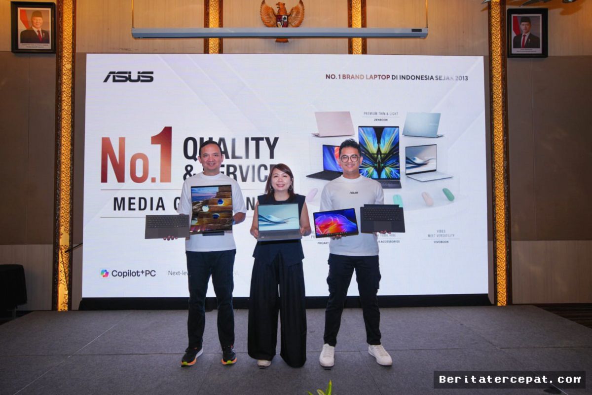 ASUS Luncurkan Ekosistem Laptop AI dan Layanan Purnajual di Yogyakarta