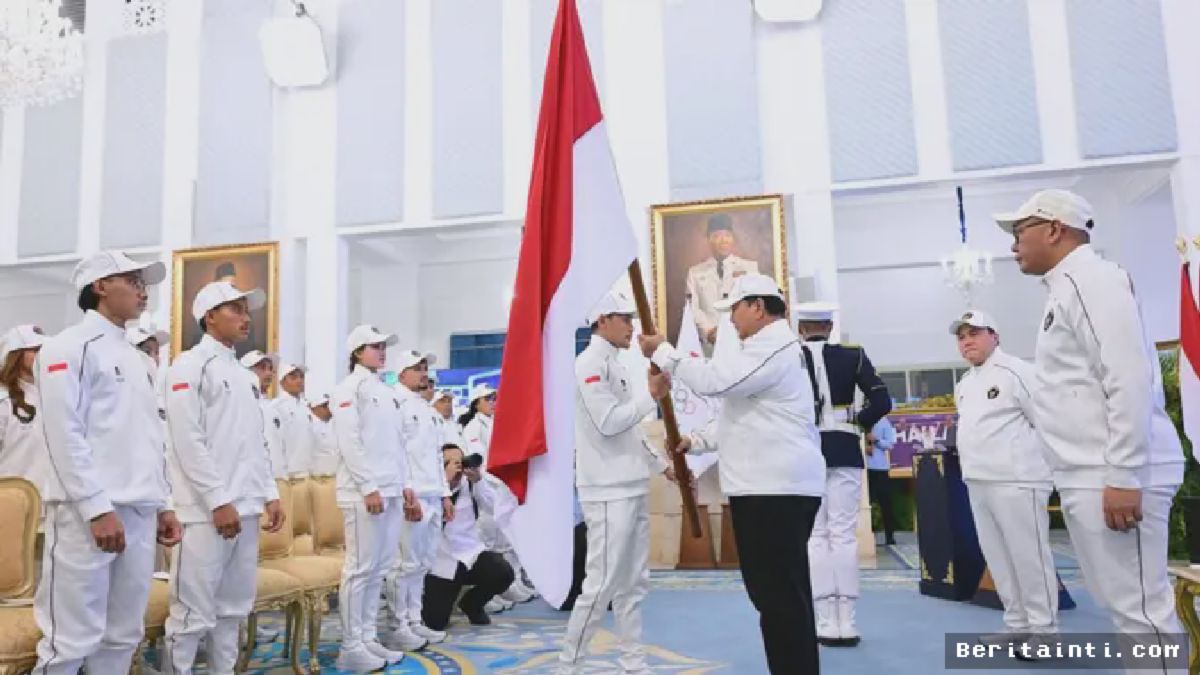 JAKARTA — Prabowo Lepas Kontingen Indonesia di Istana Kepresidenan