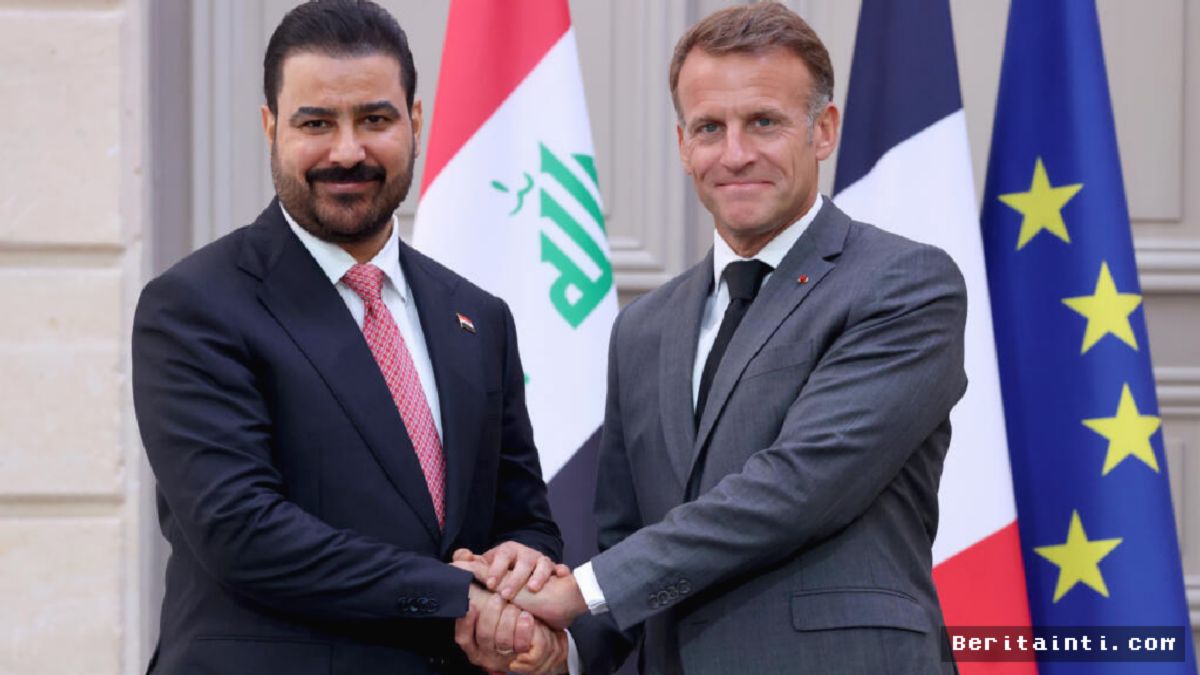 Prancis Perkuat Kemitraan Energi dan Militer dengan Irak di Paris