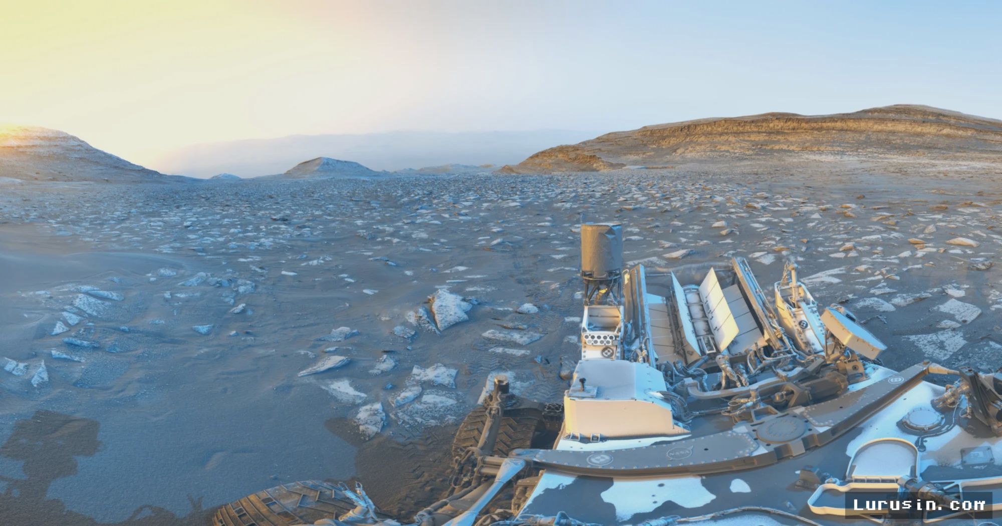 Curiosity Rayakan 5.000 Hari di Mars, NASA Rilis Kartu Pos Visual