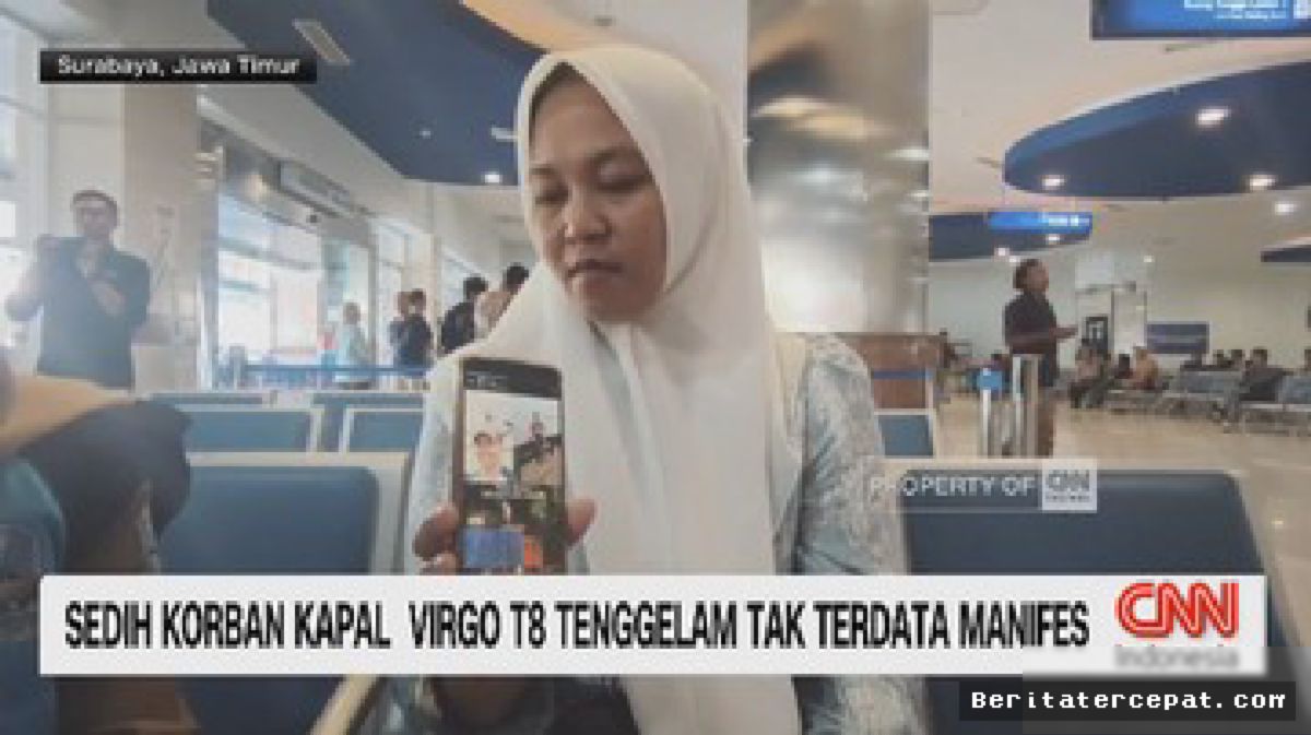 SURABAYA — Korban Kapal Virgo Transport 8 Tak Tercatat di Manifes Resmi