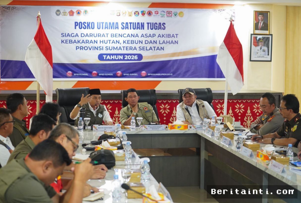 SUMSEL — Pemerintah Kucurkan Puluhan Miliar Banpres Tangani Karhutla