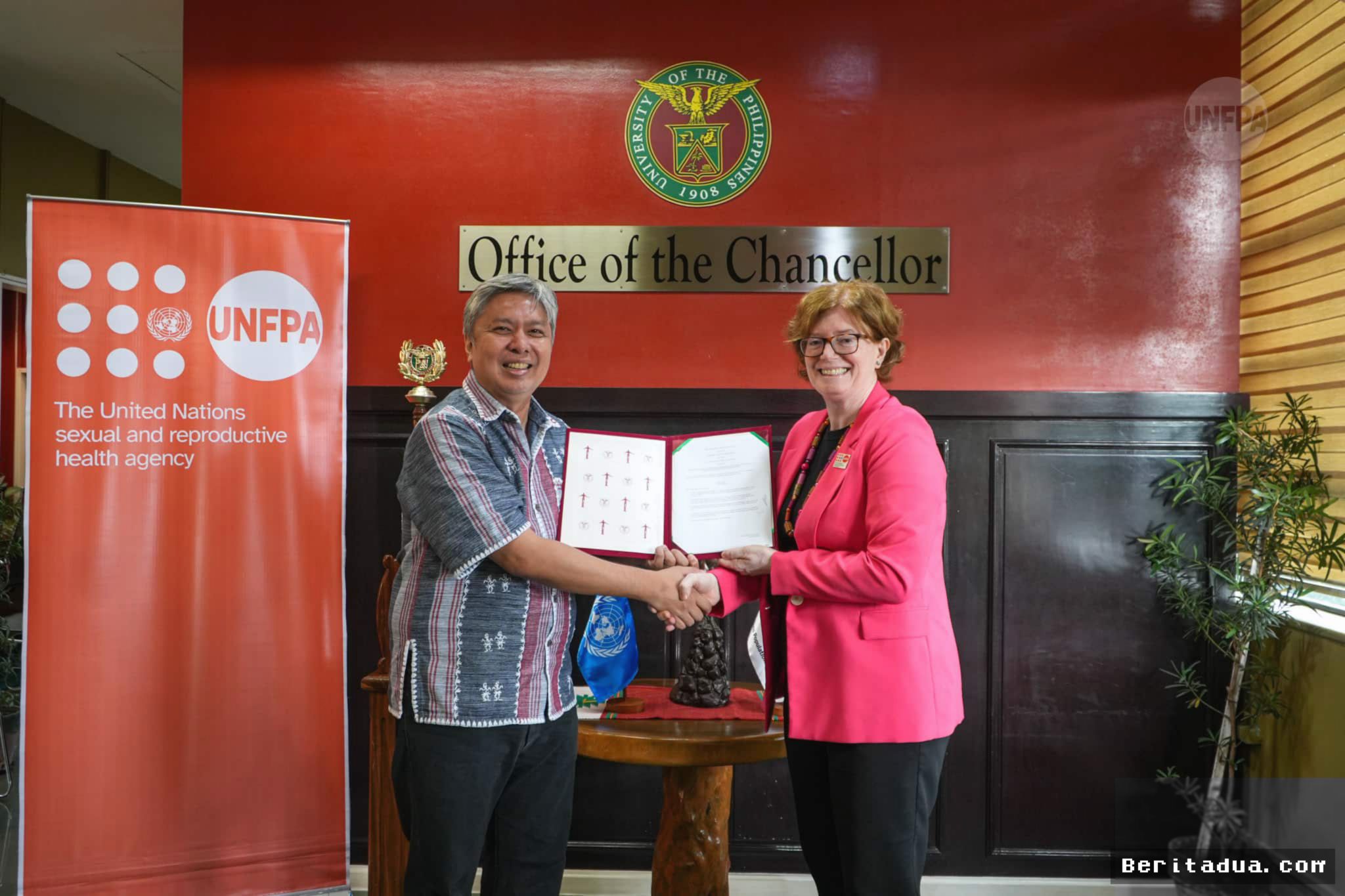 MANILA — UNFPA dan UP Diliman Bentuk Kemitraan Data Demografi