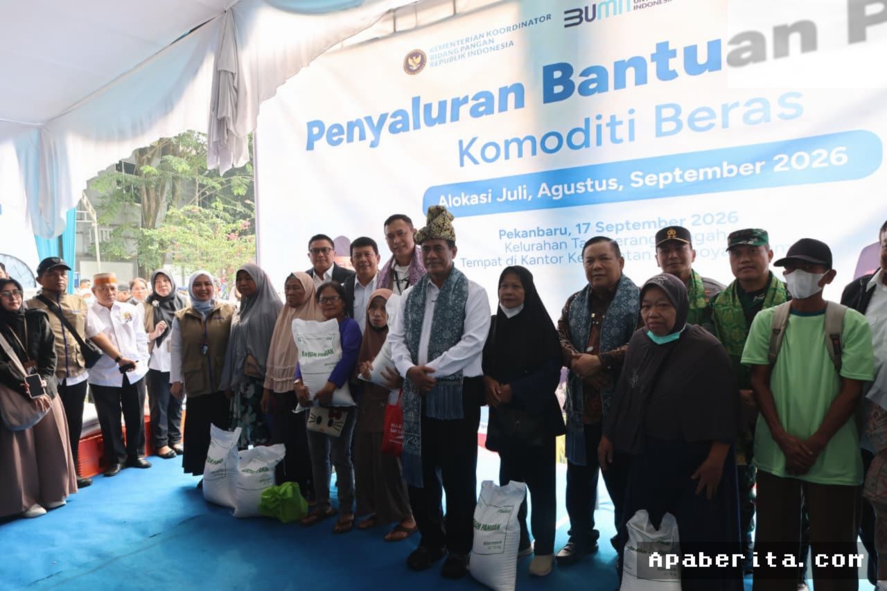 PEKANBARU — BULOG dan Bapanas Percepat Penyaluran Bantuan Beras Riau