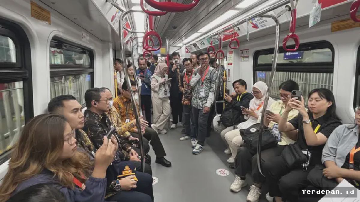 LRT Jakarta Resmi Uji Coba Rute Kelapa Gading-Manggarai