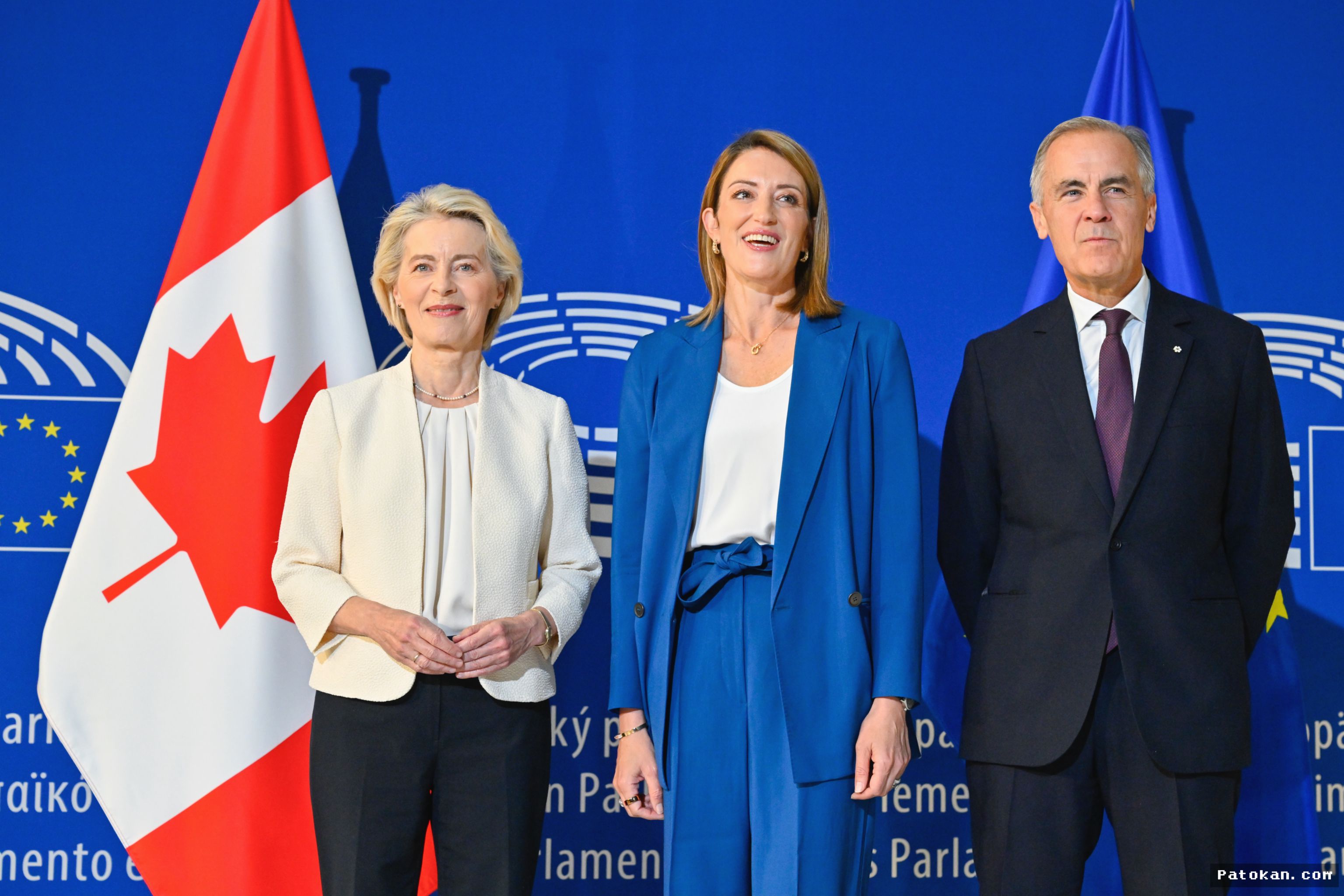 BRUSSEL — Von der Leyen Perkuat Aliansi UE-Kanada Hadapi Tekanan Trump