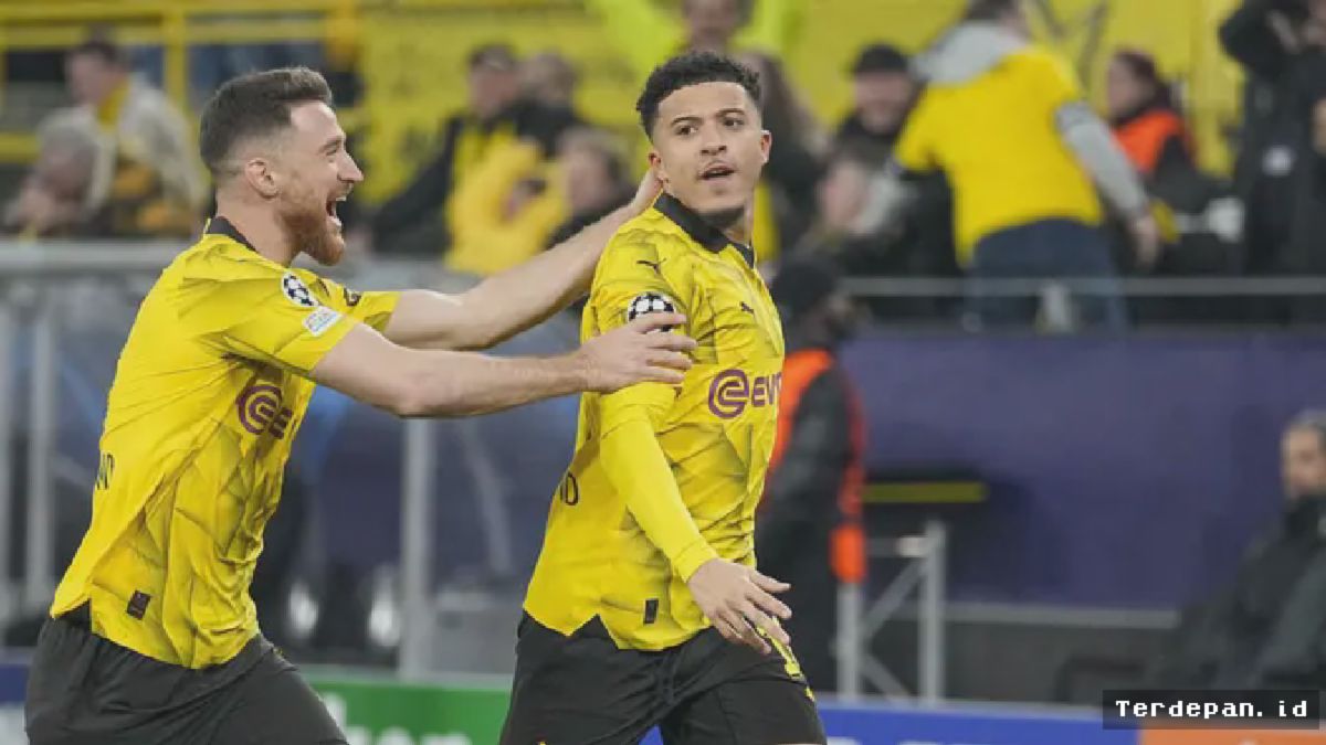 Jadon Sancho Bawa Borussia Dortmund Melaju ke Perempat Final Liga Champions