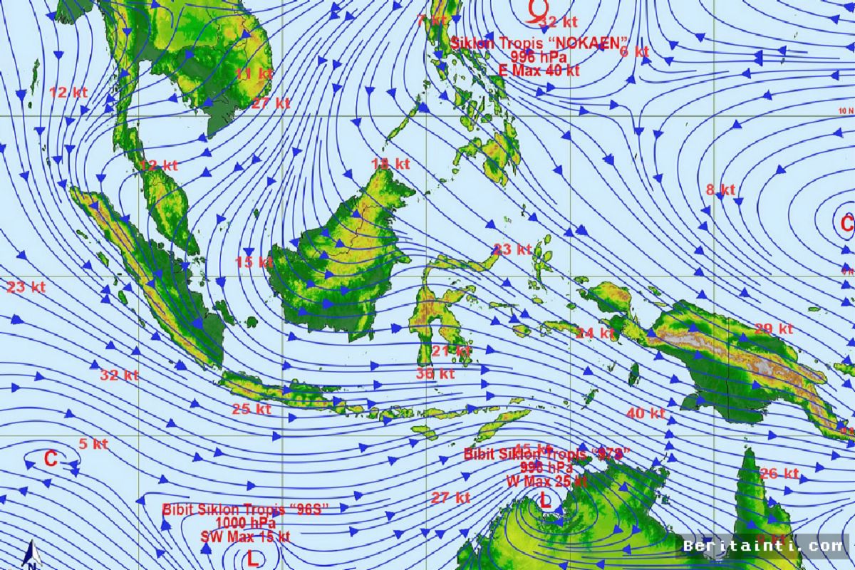 JAKARTA — BMKG Peringatkan Hujan Petir Melanda Wilayah Barat Indonesia