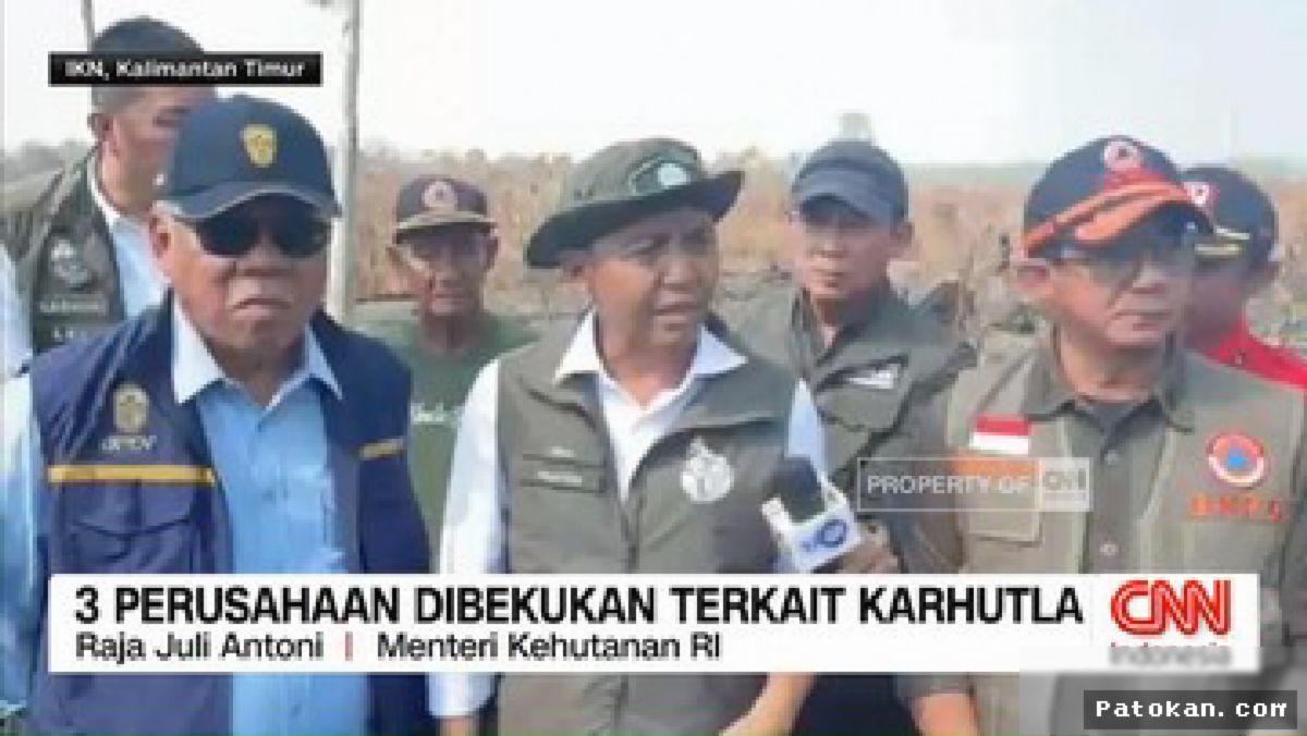 Kemenhut Bekukan Tiga Perusahaan dan Jerat 13 Tersangka Karhutla Kaltim