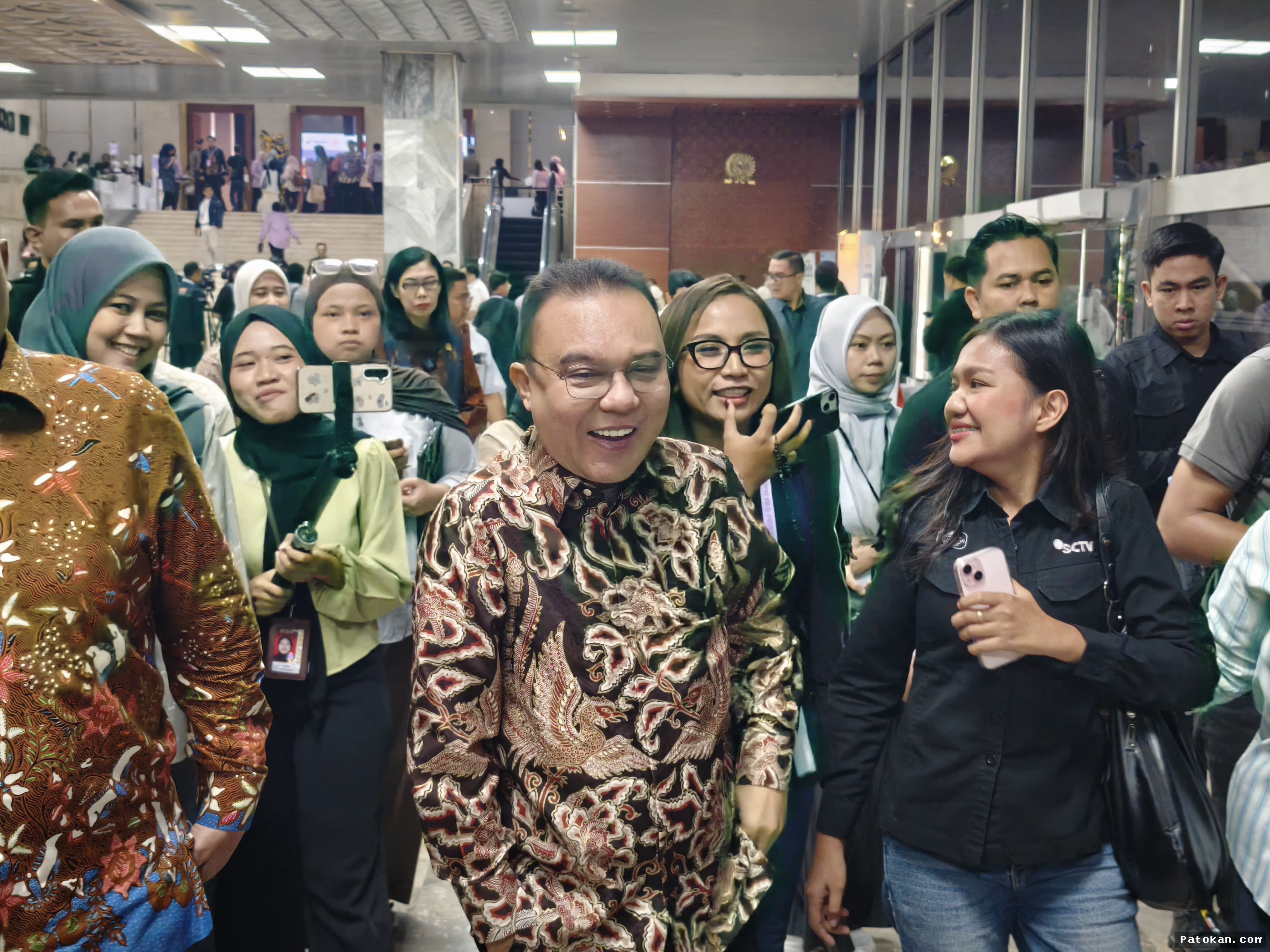 JAKARTA — Dasco Tegaskan Pertemuan Ketum Parpol Soal RUU Pemilu Sebatas Brainstorming
