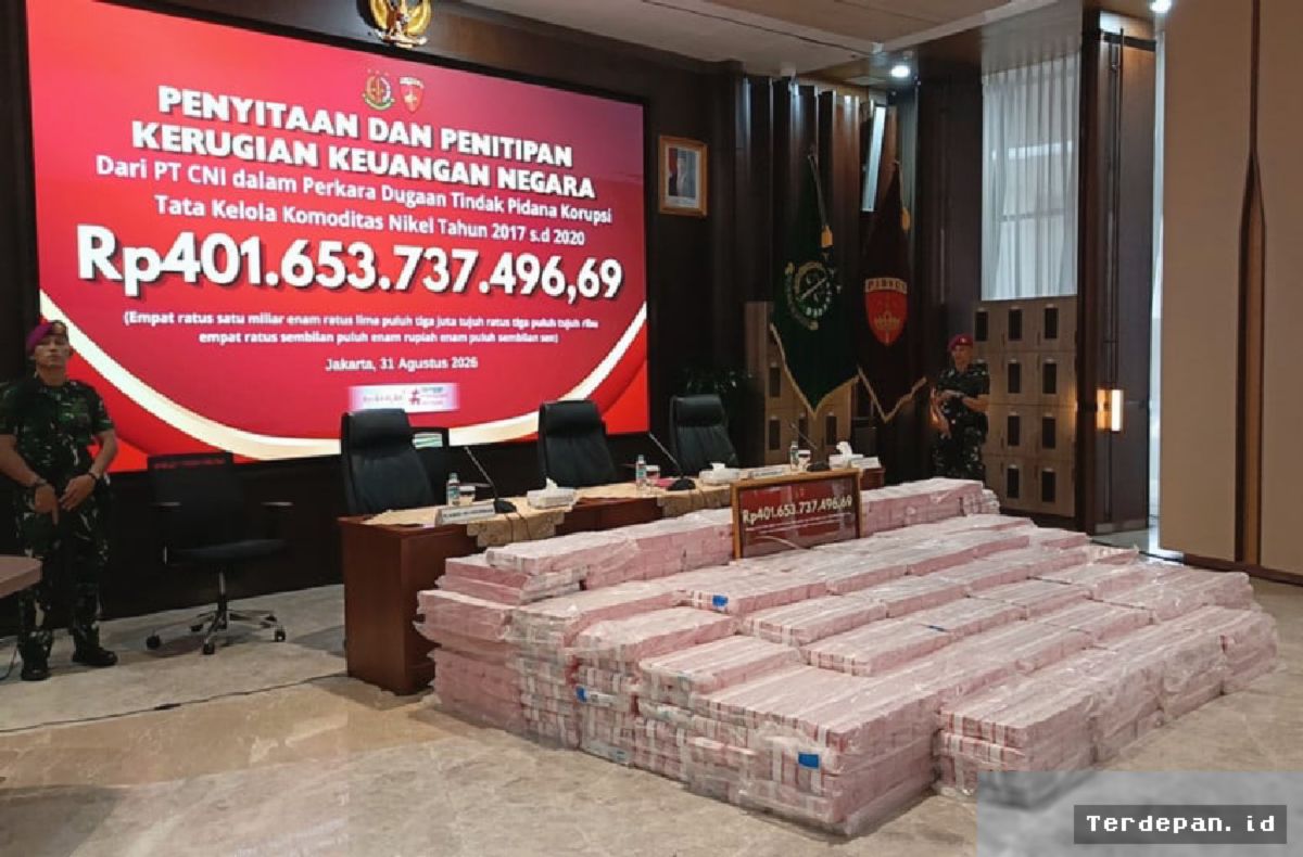 Kejagung Tetapkan PT CNI Tersangka Korupsi Nikel