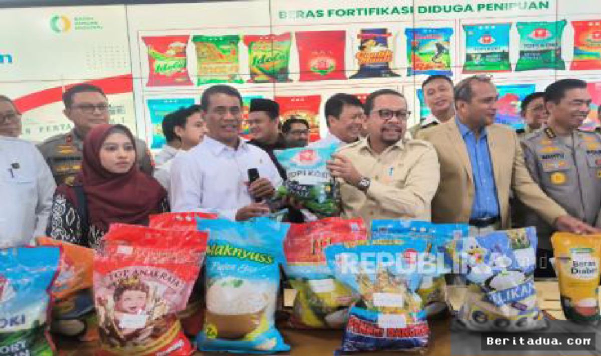 JAKARTA — Bareskrim Usut Dugaan Penipuan 25 Merek Beras Fortifikasi