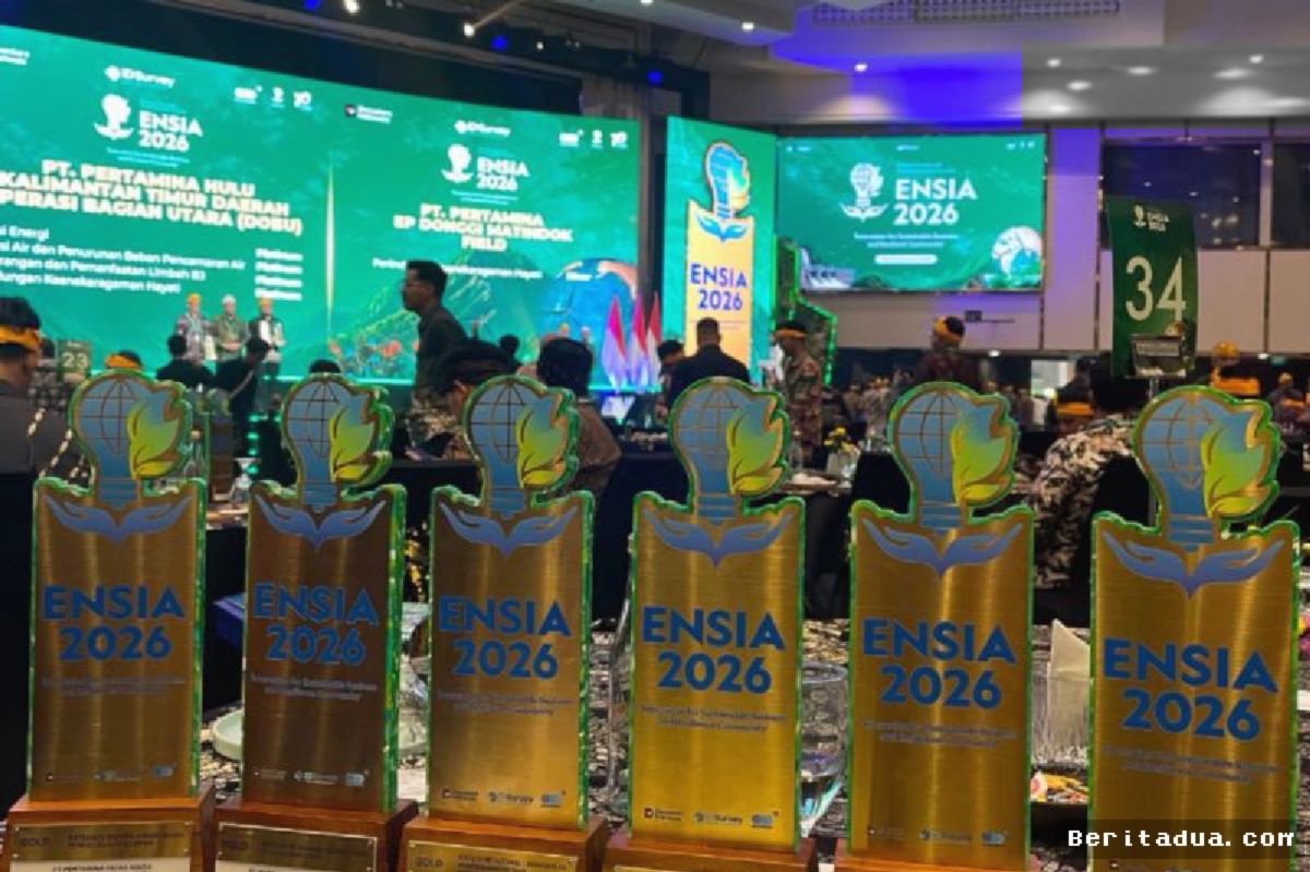 Pertamina Patra Niaga Jatimbalinus Borong 69 Penghargaan Inovasi Lingkungan ENSIA