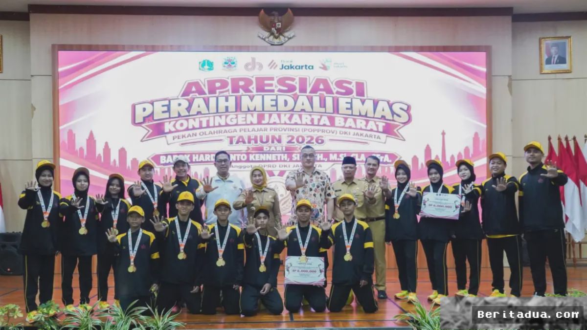 Jakarta Barat Sabet Juara Umum Popprov DKI Jakarta 2026