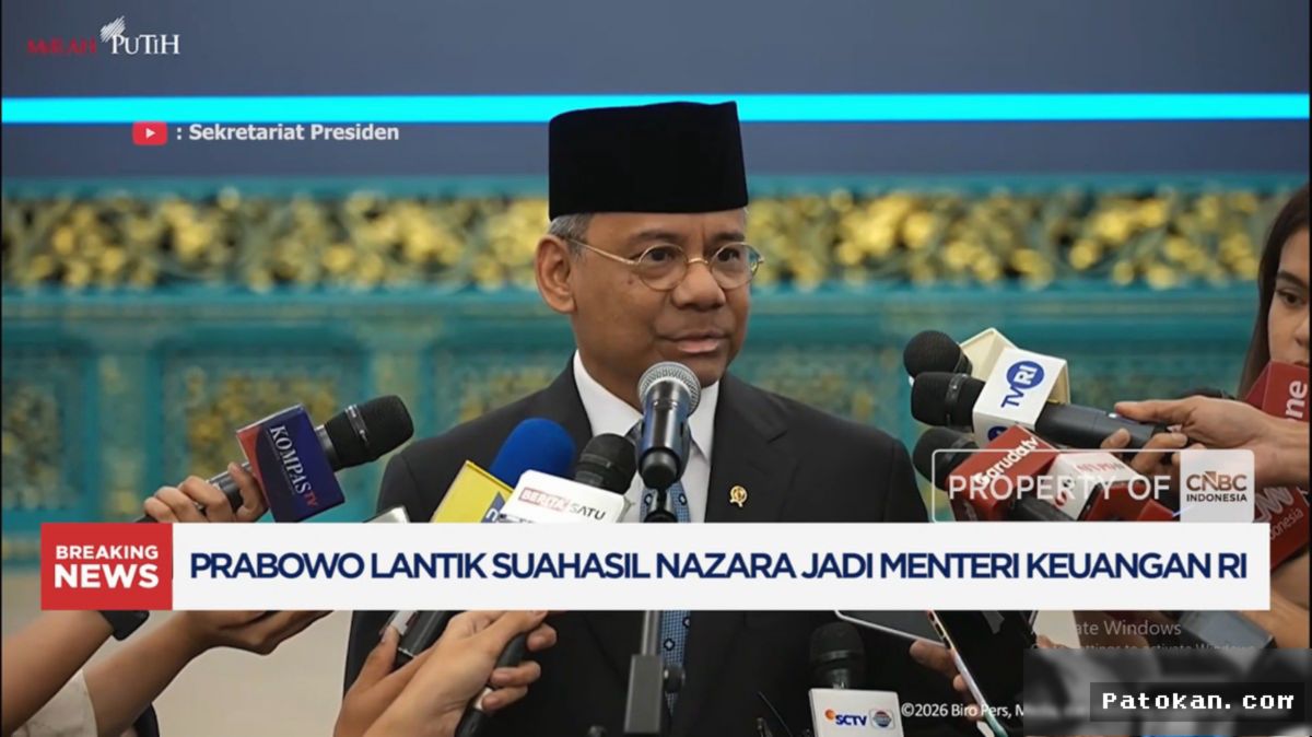JAKARTA — Suahasil Nazara Resmi Emban Tugas Menkeu Gantikan Purbaya