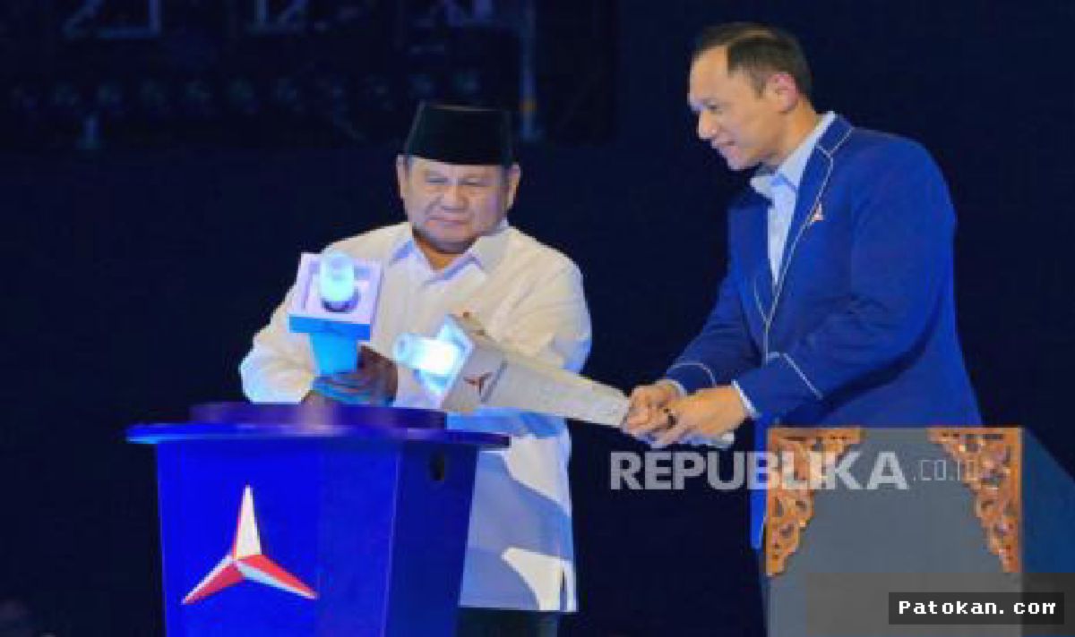 JAKARTA — AHY Mengaku Grogi Berpidato di Antara Prabowo dan SBY