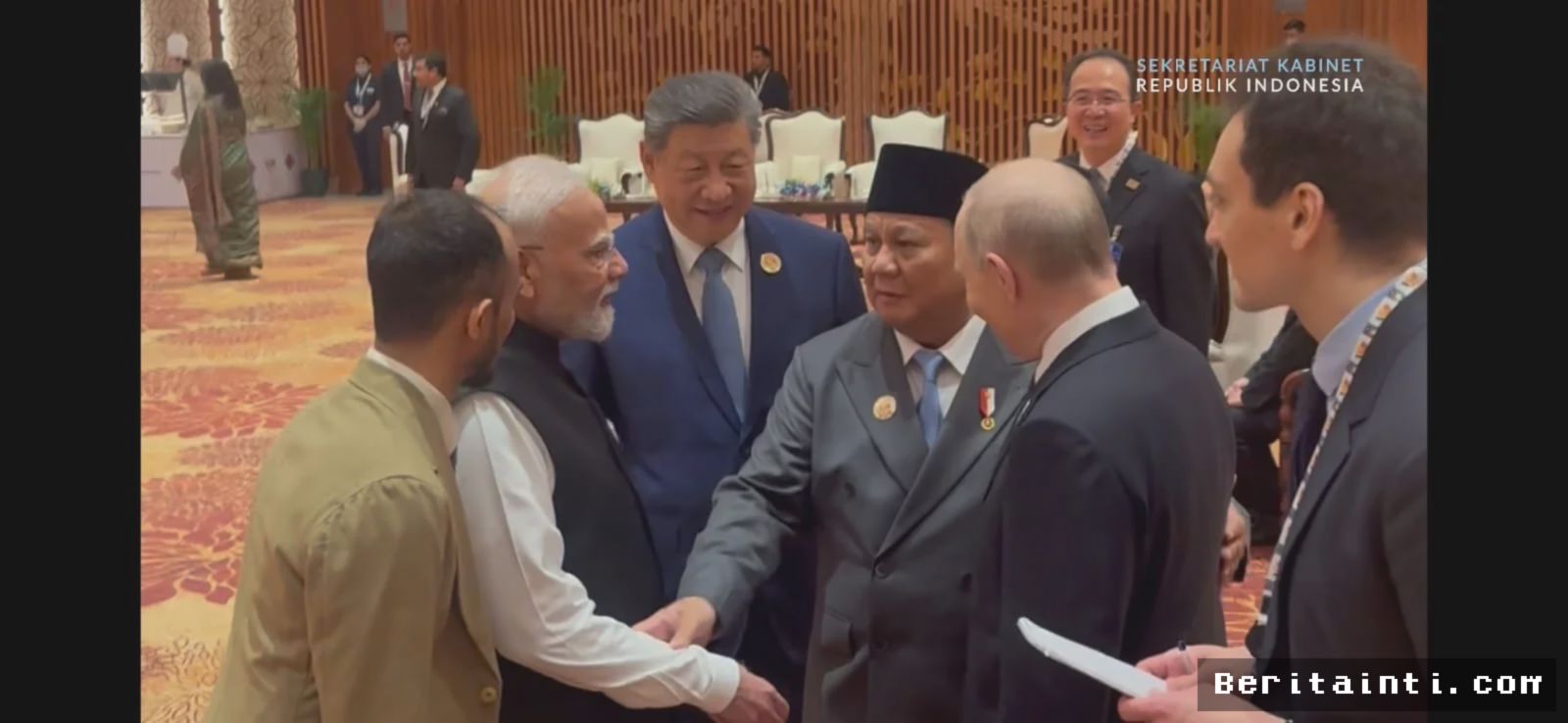 Prabowo Perkuat Diplomasi Personal dengan Pemimpin Dunia di KTT BRICS