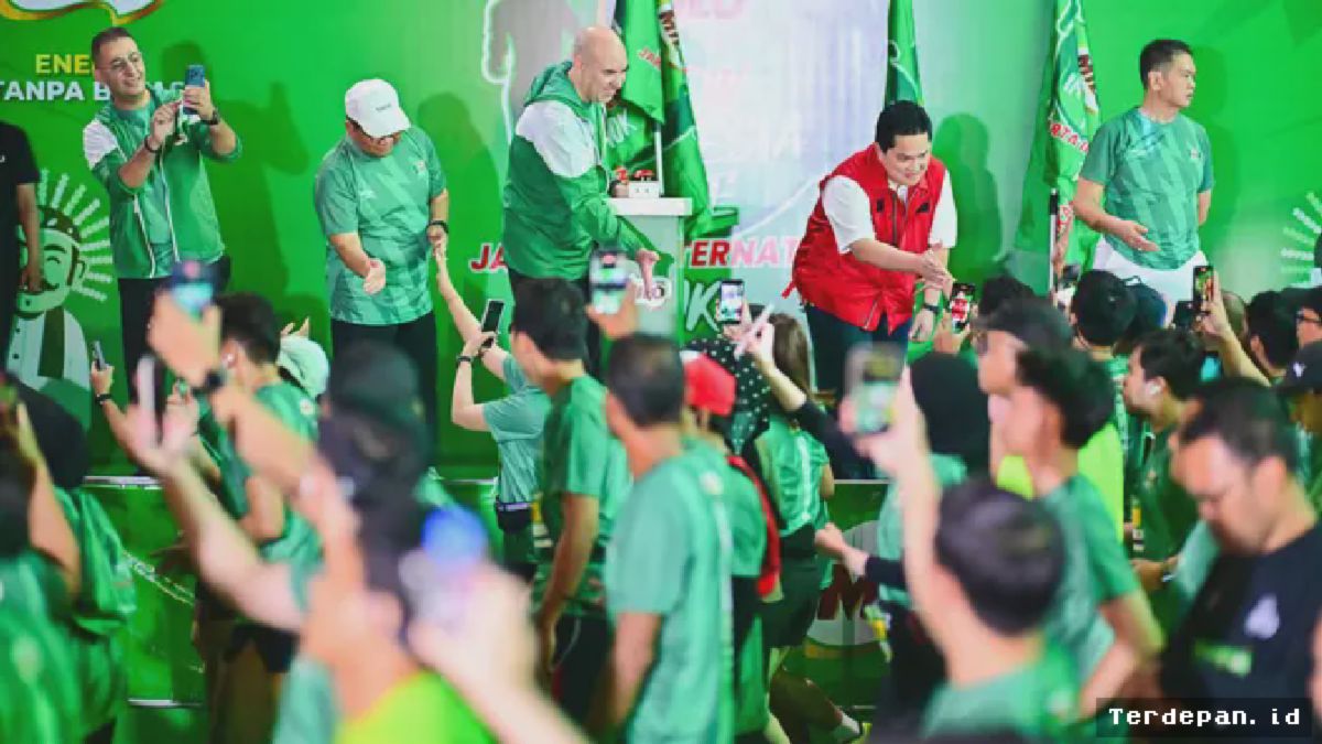 JAKARTA — Erick Thohir Lepas Ribuan Peserta Jakarta International 10K