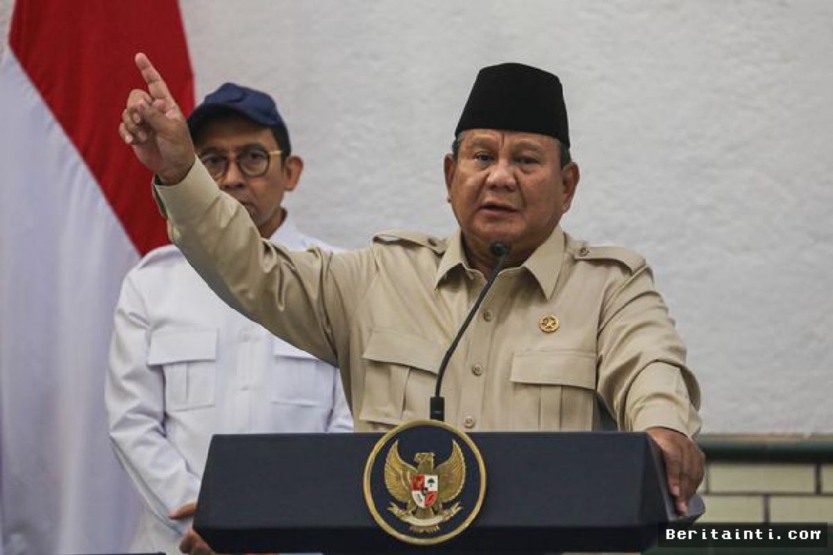 JAKARTA — Prabowo Pangkas TKD Akibat Pemda Simpan Uang di Bank