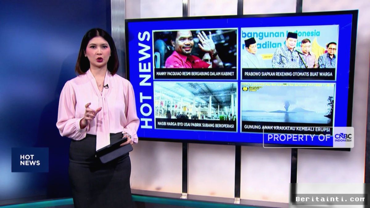 MANILA — Manny Pacquiao Masuk Kabinet Saat Anak Krakatau Erupsi