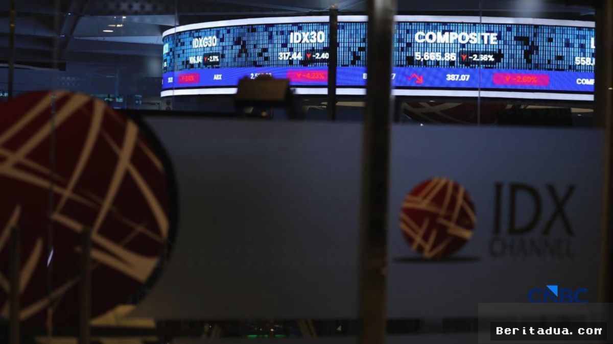 JAKARTA — Investor Asing Lego Saham Rp664 Miliar, IHSG Anjlok