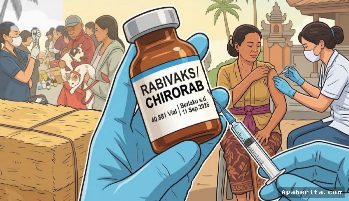 Bali Siapkan 40 Ribu Vaksin Rabies Antisipasi Lonjakan Kasus Gigitan