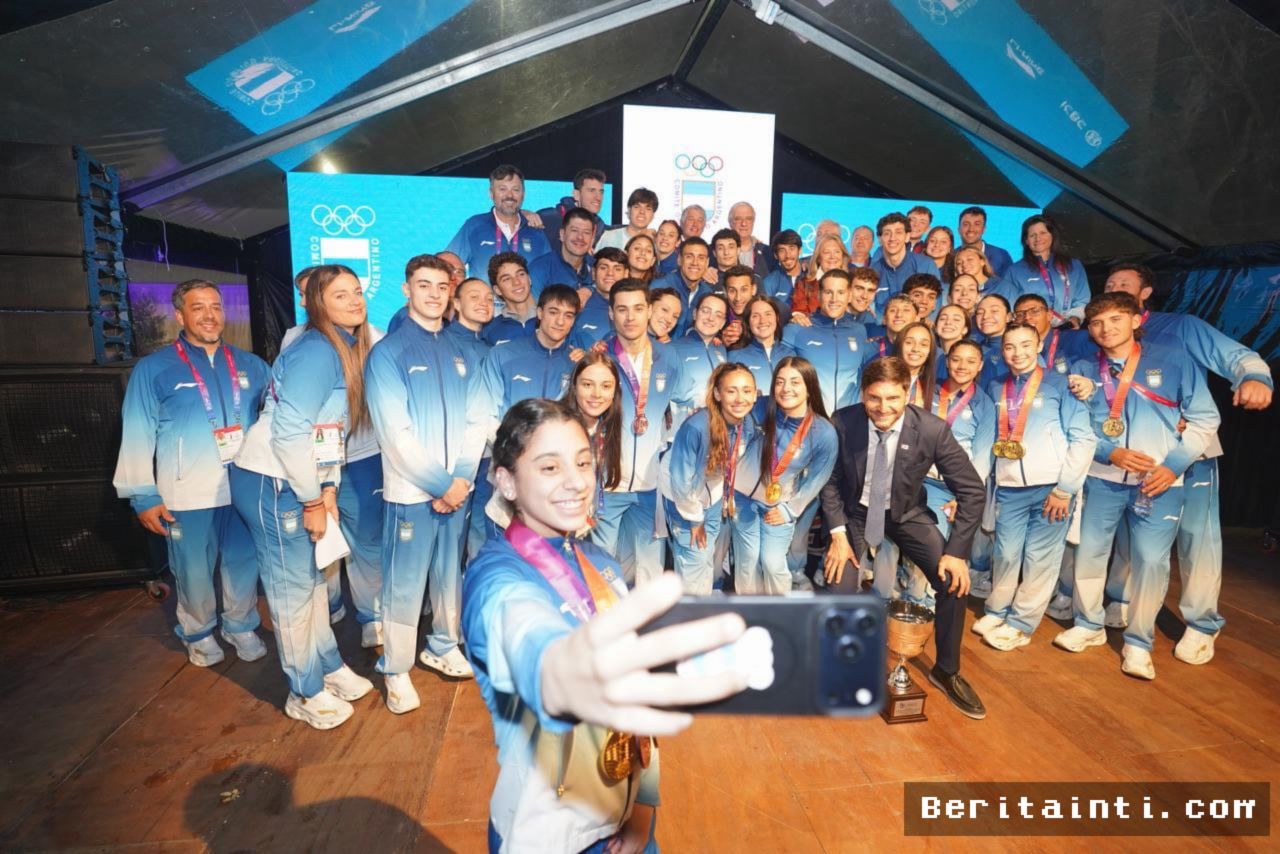 Rosario — Kontingen Argentina Rayakan Pesta Kemenangan di Juegos Suramericanos